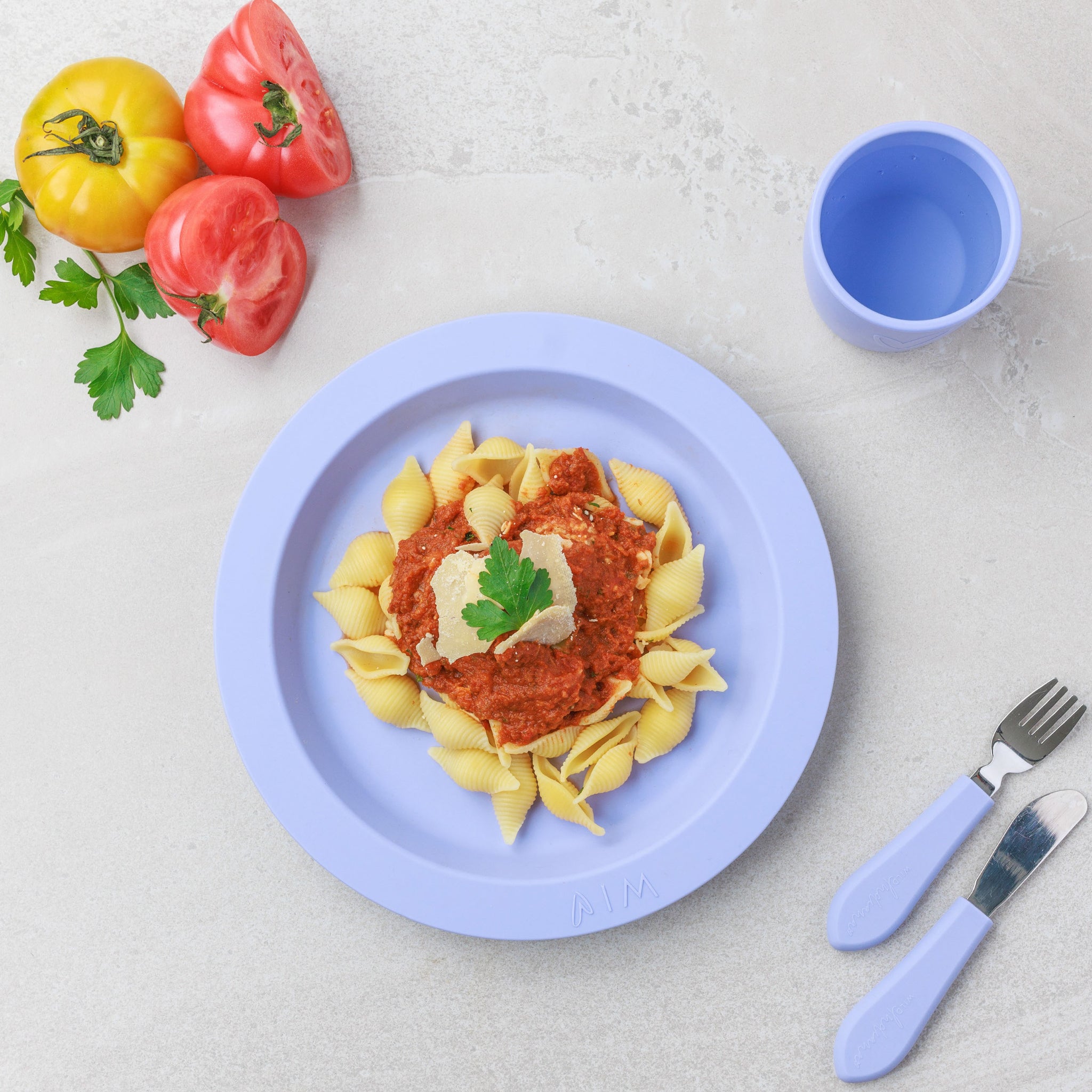 A plate of Pork & Ricotta Meatballs from Audrey and Alfie's Bowl Range