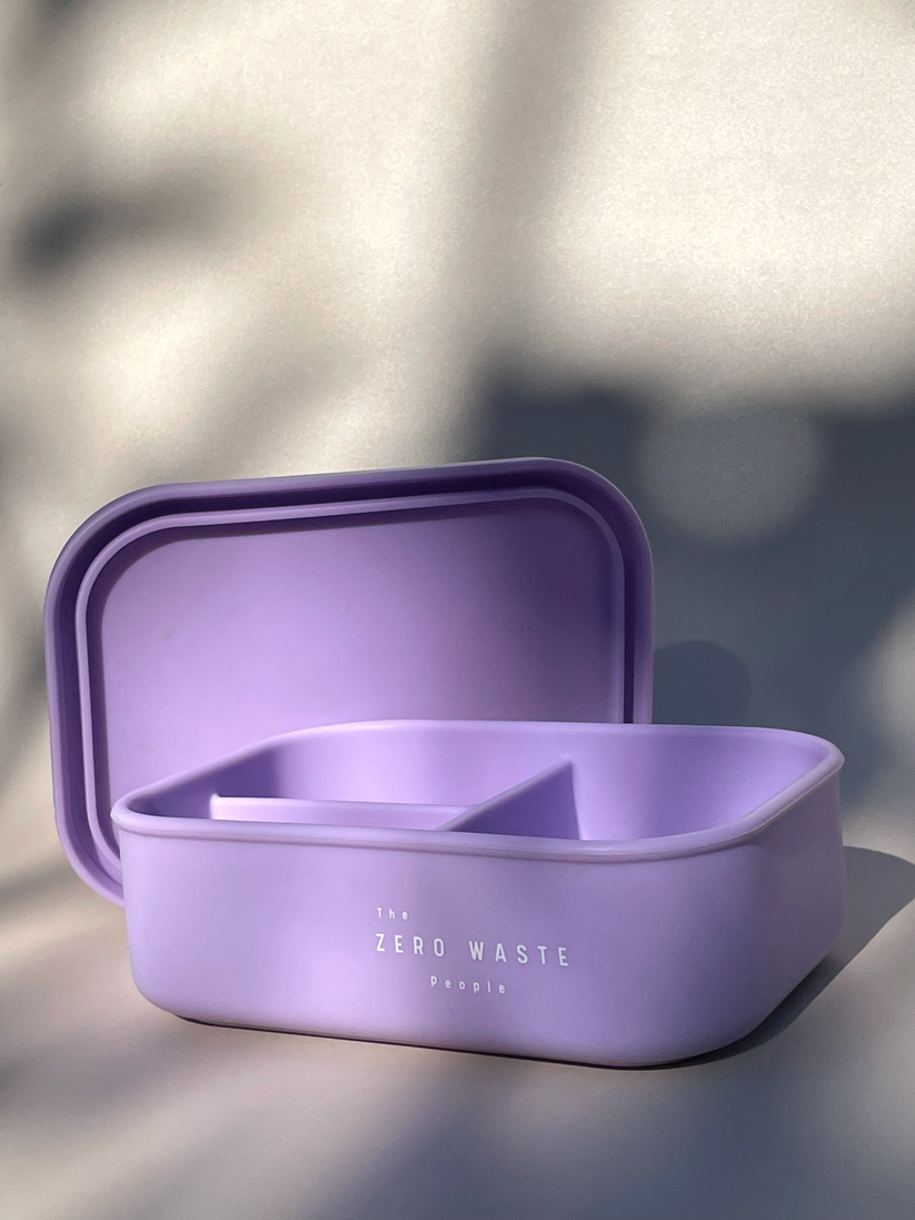 Lilac bento lunchboxes from The Zero Waste People