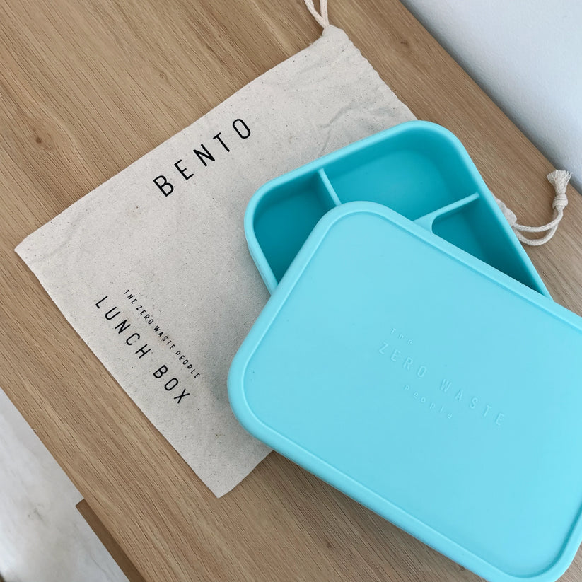 Aqua Bento Lunchbox from The Zero Waste People